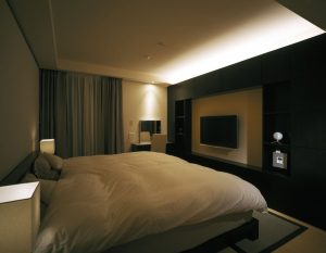 寝室の照明デザイン事例