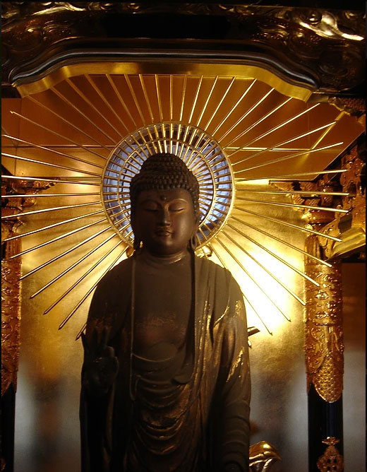 仏像の照明デザイン事例